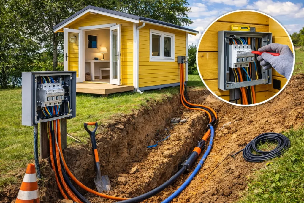 Dra in el i friggeboden